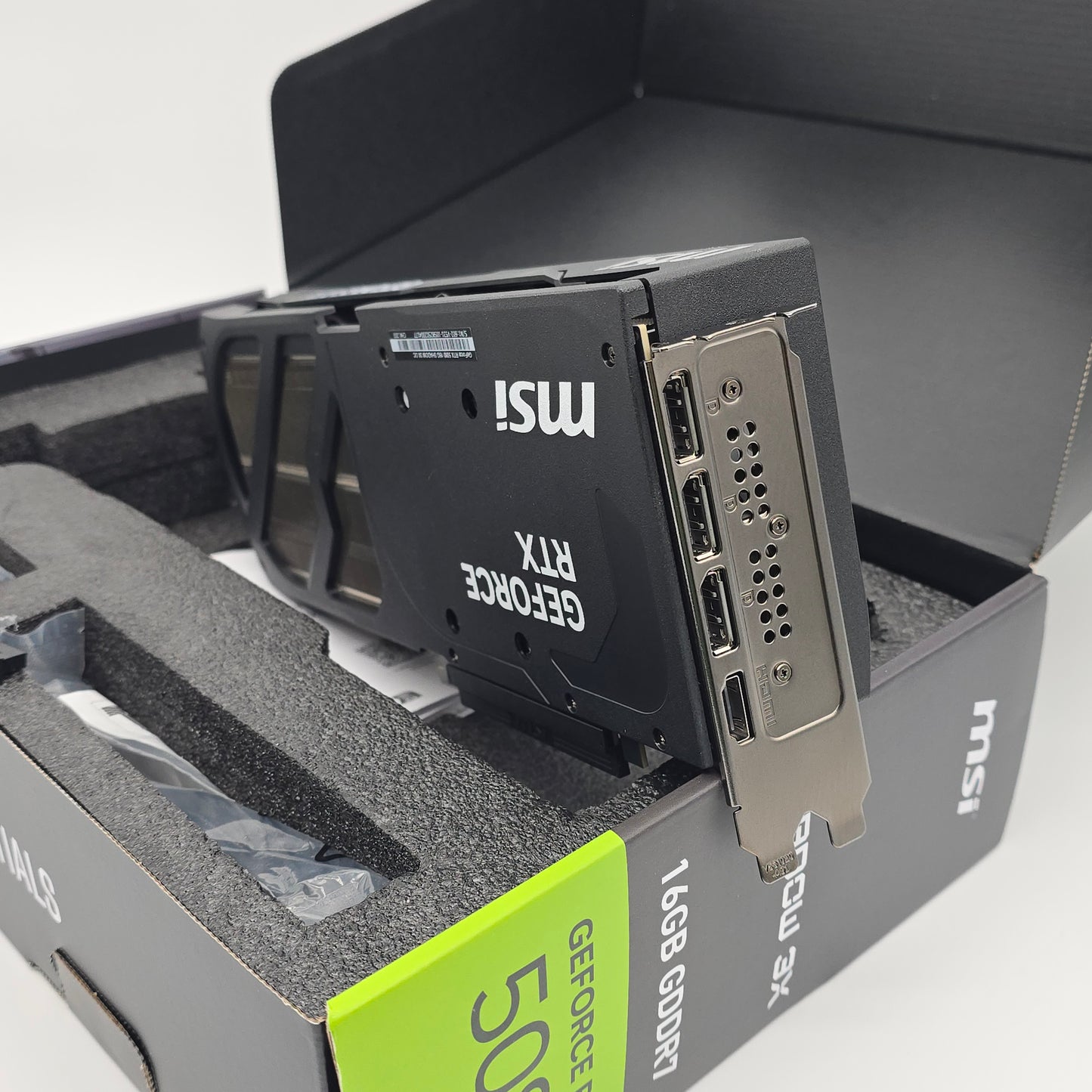 RTX 5080 MSI Shadow 3x OC 16GB, NVIDIA Gaming Graphics Card GPU