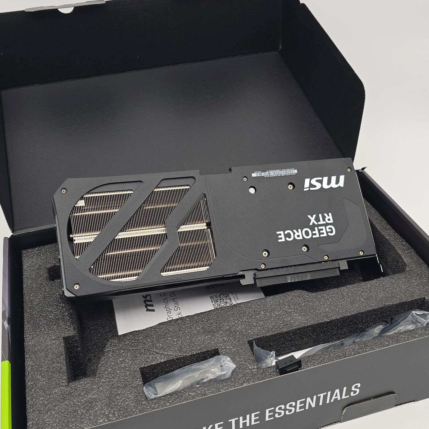 RTX 5080 MSI Shadow 3x OC 16GB, NVIDIA Gaming Graphics Card GPU