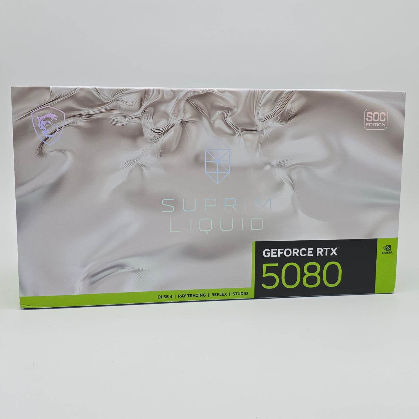 RTX 5080 MSI SUPRIM Liquid SOC Edition 16GB, NVIDIA Gaming Graphics Card GPU