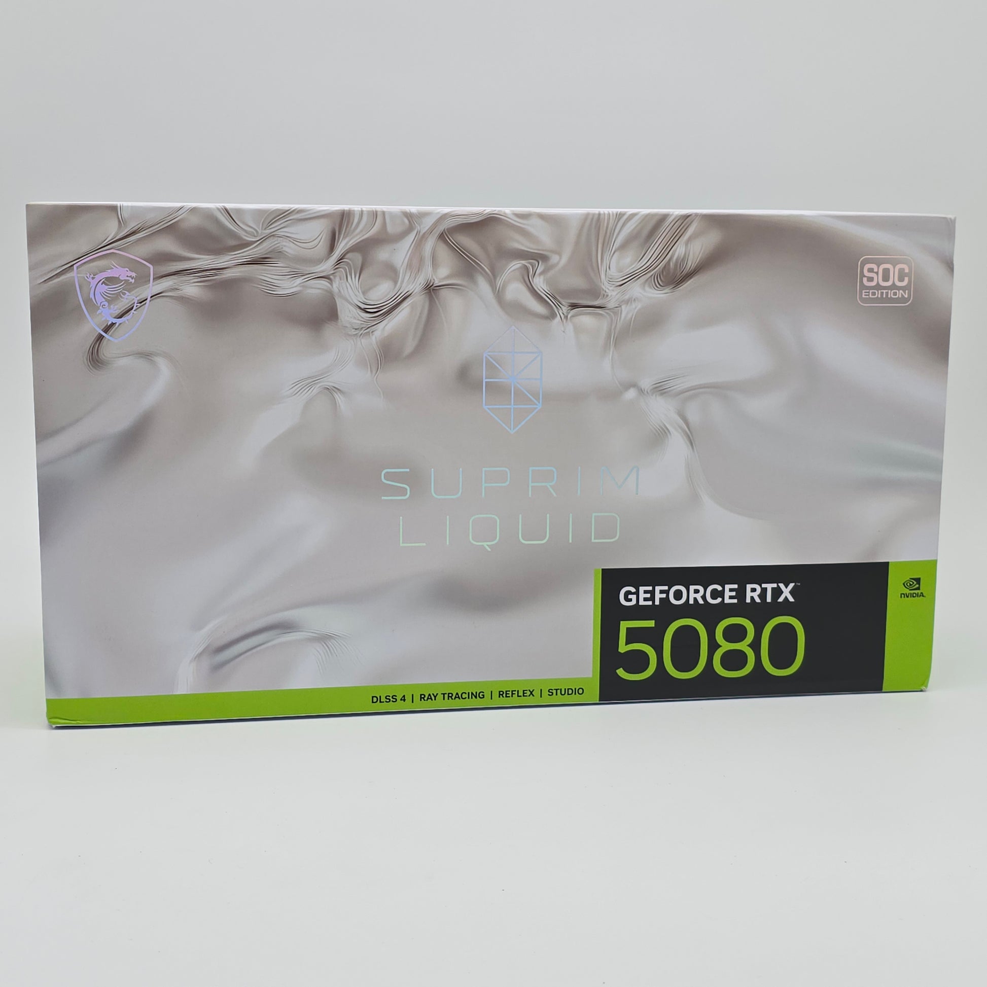 RTX 5080 MSI SUPRIM Liquid SOC Edition 16GB, NVIDIA Gaming Graphics Card GPU