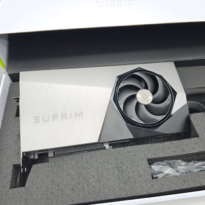 RTX 5080 MSI SUPRIM Liquid SOC Edition 16GB, NVIDIA Gaming Graphics Card GPU