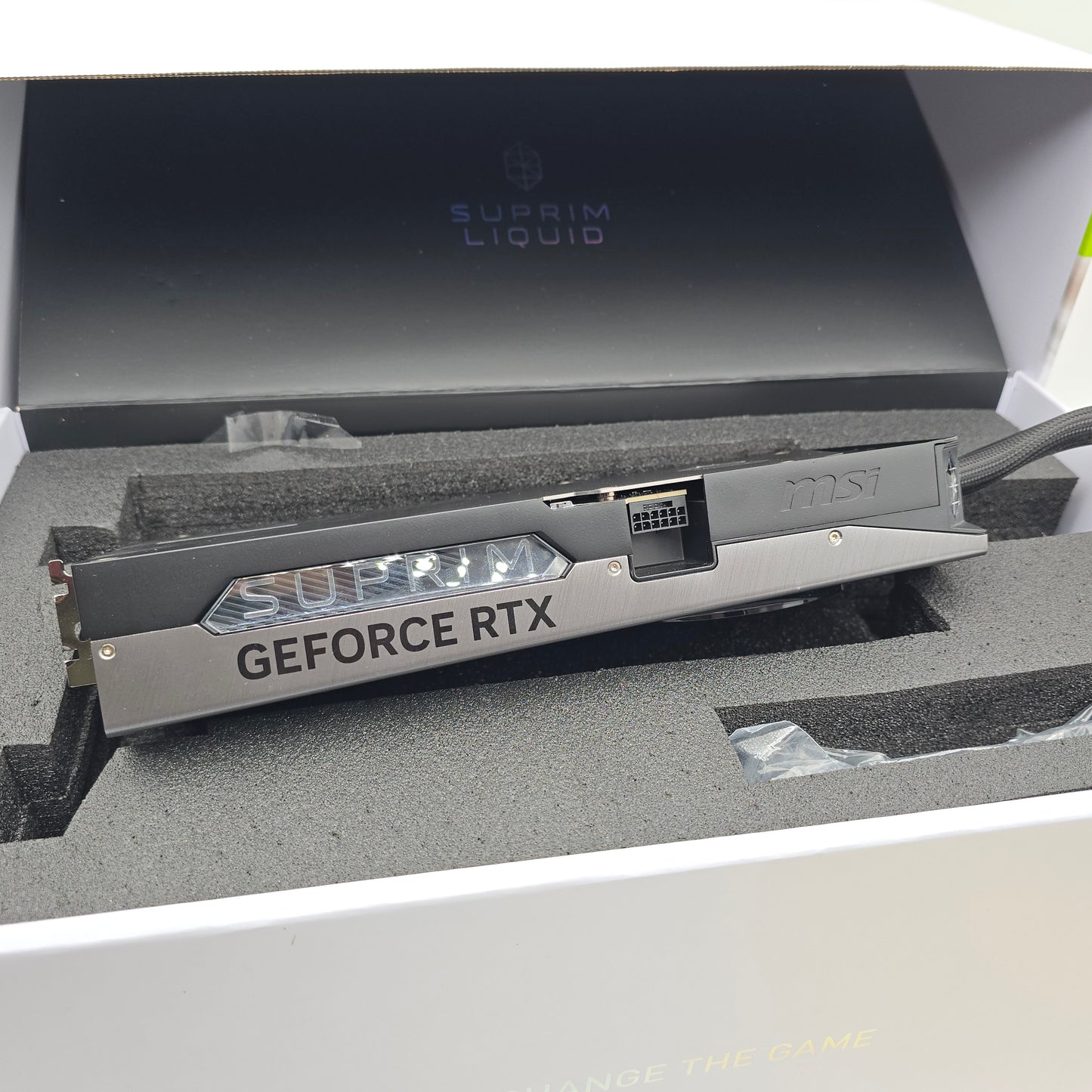 RTX 5080 MSI SUPRIM Liquid SOC Edition 16GB, NVIDIA Gaming Graphics Card GPU