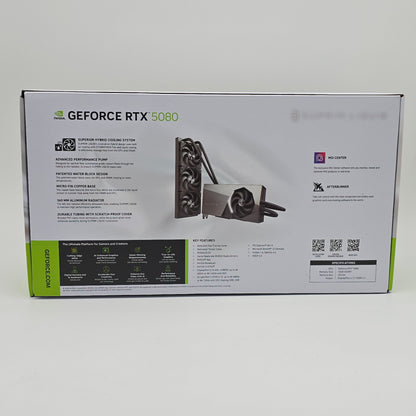 RTX 5080 MSI SUPRIM Liquid SOC Edition 16GB, NVIDIA Gaming Graphics Card GPU