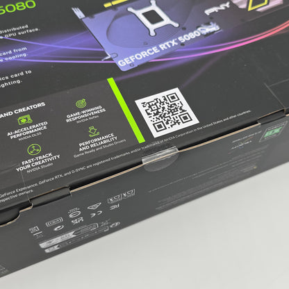 RTX 5080 PNY EPIC-X RGB OC, NVIDIA Gaming Graphics Card GPU