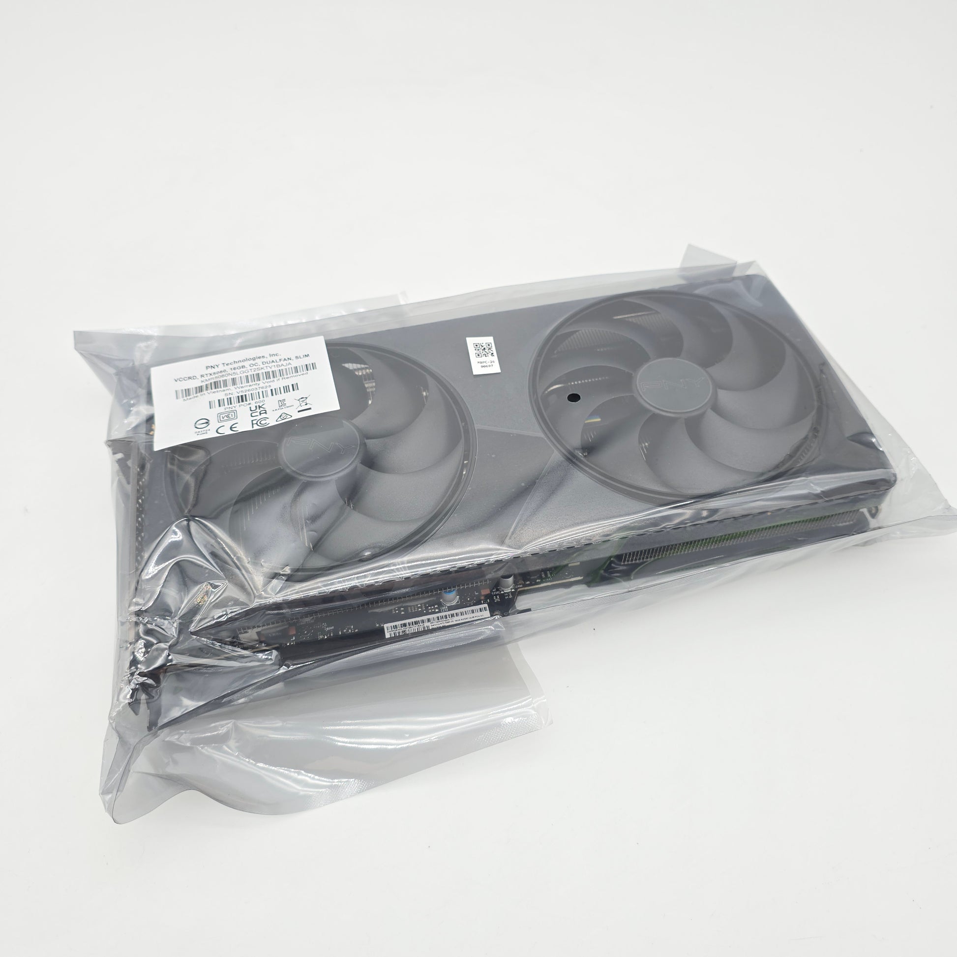 RTX 5080 PNY Slim Dual-Fan OC 16GB, NVIDIA Gaming Graphics Card GPU