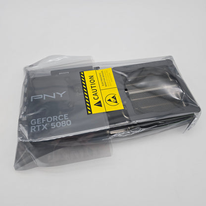 RTX 5080 PNY Slim Dual-Fan OC 16GB, NVIDIA Gaming Graphics Card GPU