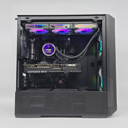 RTX 5080, Ryzen 7 7800X3D, 32GB DDR5, 8TB NVMe, Custom Liquid Cooled Gaming PC