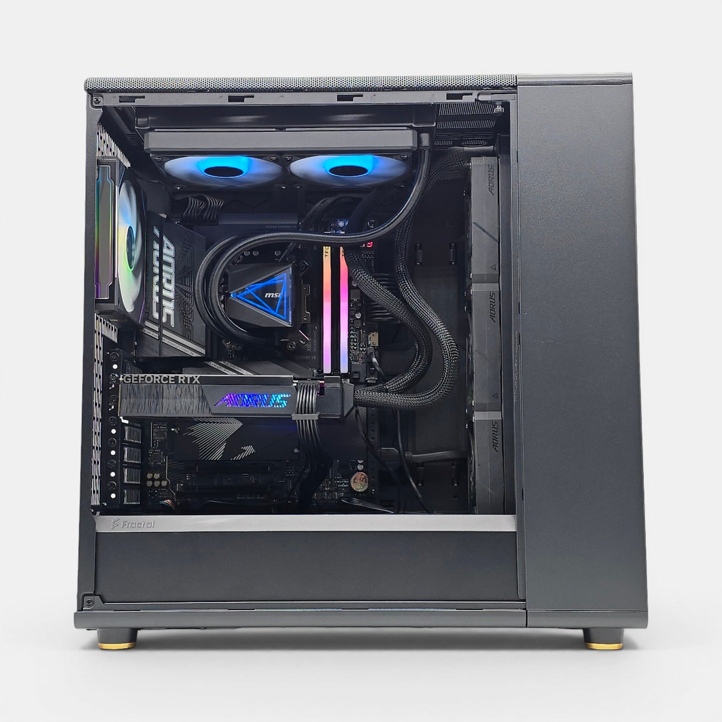 RTX 5080, Ryzen 9800X3D, 1TB NVMe SSD, 32GB DDR5, Custom Liquid Cooled Gaming PC
