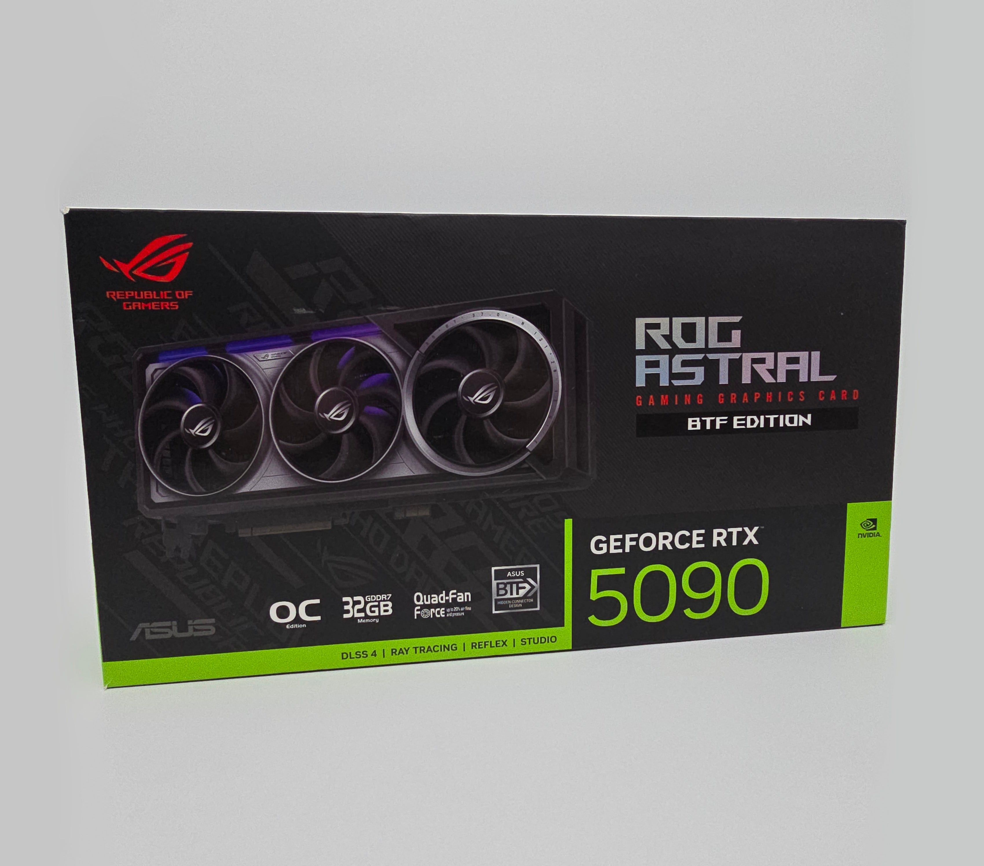 RTX 5090 ASUS ROG Astral BTF edition OC 32GB, NVIDIA Gaming Graphics C ...