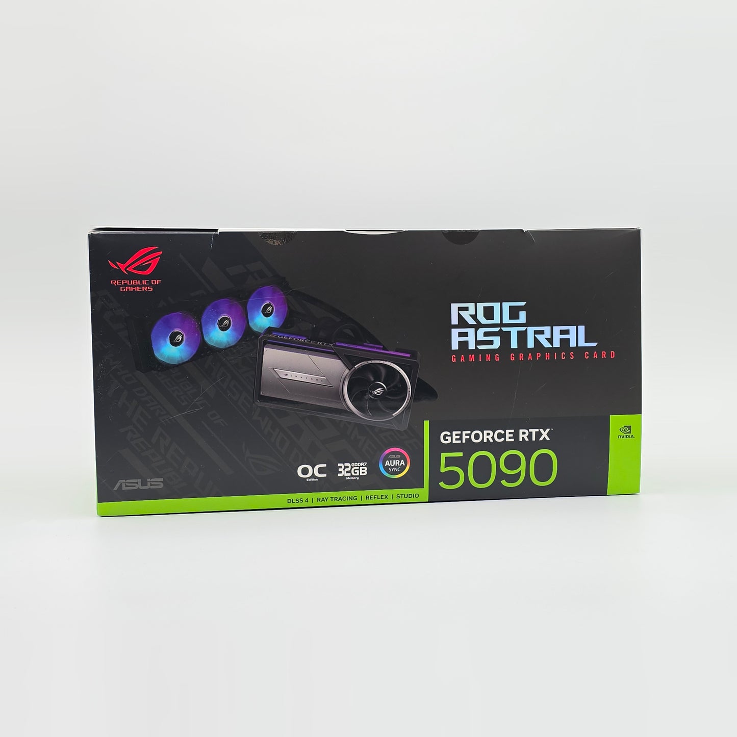 RTX 5090 ASUS ROG ASTRAL LC OC Liquid Cooled 32GB, NVIDIA Gaming Graphics Card GPU