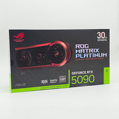 RTX 5090 ASUS ROG MATRIX PLATINUM 30th Anniversary Edition 32GB, NVIDIA Gaming Graphics Card GPU
