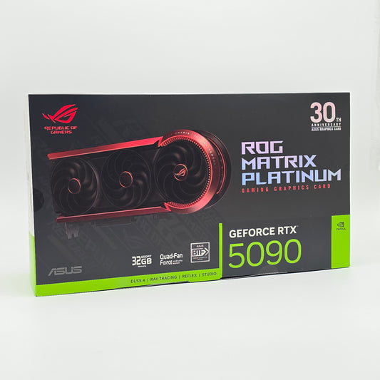 RTX 5090 ASUS ROG MATRIX PLATINUM 30th Anniversary Edition 32GB, NVIDIA Gaming Graphics Card GPU