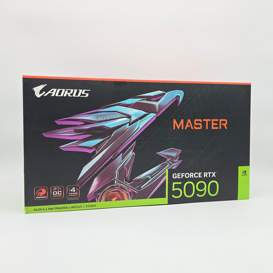 RTX 5090 Gigabyte Aorus Master 32GB, NVIDIA Gaming Graphics Card GPU