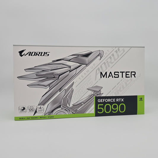 RTX 5090 Gigabyte Aorus Master White 32GB, NVIDIA Gaming Graphics Card GPU