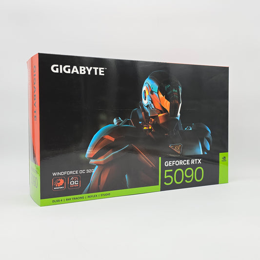 RTX 5090 Gigabyte Windforce OC 32GB, NVIDIA Gaming Graphics Card GPU, New Sealed