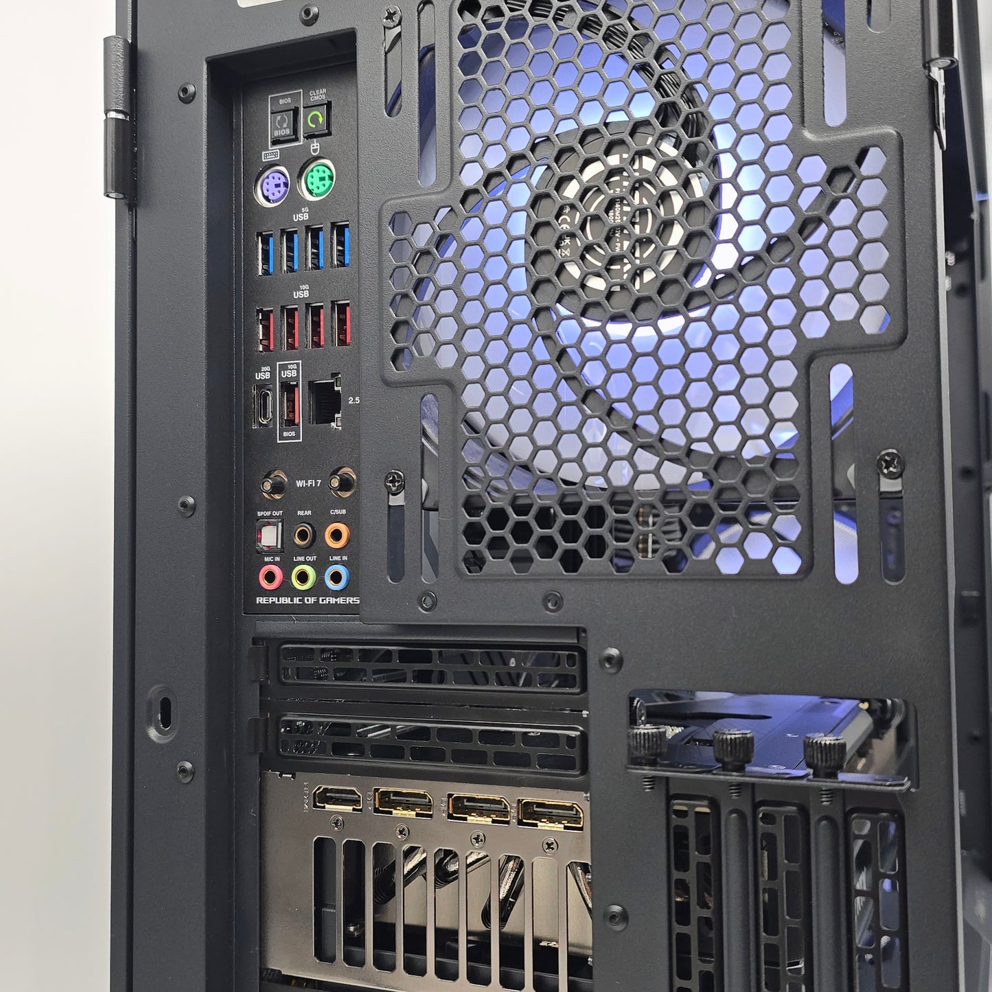 RTX 5090, Intel i9-14900KS, 48GB DDR5, 4TB, ROG STRIX APEX, Custom Black Liquid Cooled Gaming PC