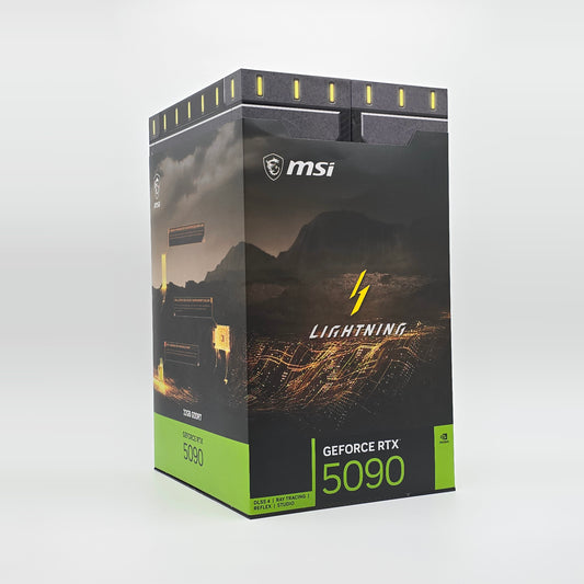 RTX 5090 MSI LIGHTNING Z 32GB Liquid Cooled Limited Edition, NVIDIA Gaming Graphics Card GPU