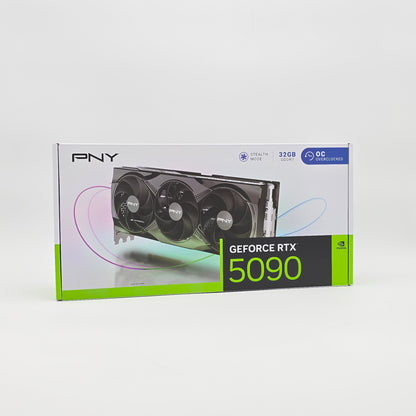 RTX 5090 PNY Black OC 32GB, NVIDIA Gaming Graphics Card GPU