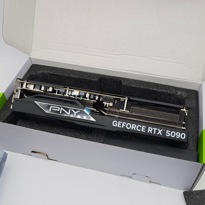 RTX 5090 PNY Verto Black OC 32GB, NVIDIA Gaming Graphics Card GPU