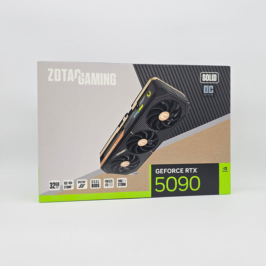 RTX 5090 Zotac Solid OC 32GB, NVIDIA Gaming Graphics Card GPU