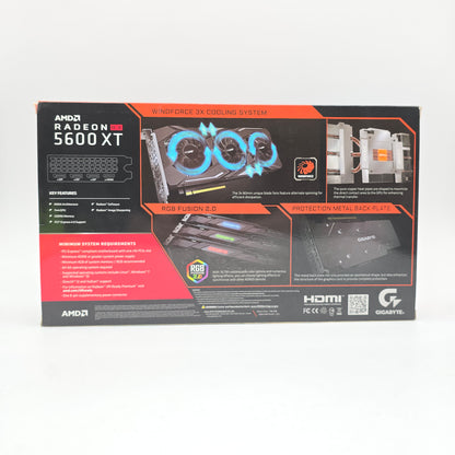 RX 5600 XT Gigabyte Gaming OC 6GB, AMD Gaming Graphics Card GPU