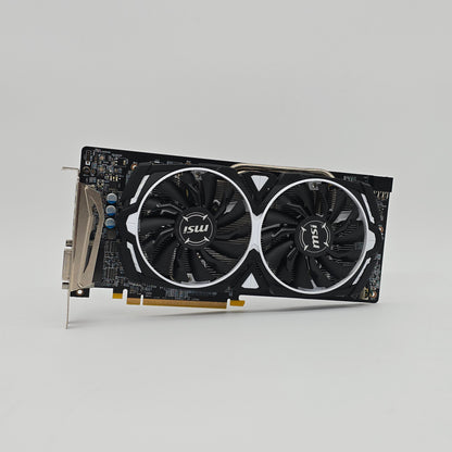 RX 580 4GB MSI ARMOR OC, AMD Radeon Gaming Graphics Card GPU