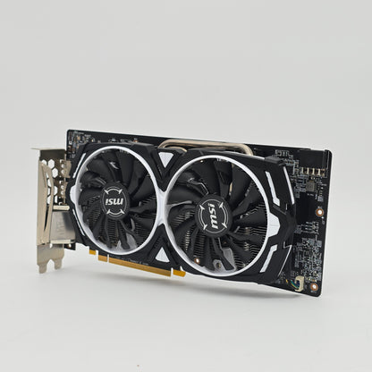 RX 580 4GB MSI ARMOR OC, AMD Radeon Gaming Graphics Card GPU