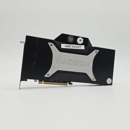 RX 6900 XT 16GB, AMD Radeon Gaming Graphics Card GPU w/ Waterblock