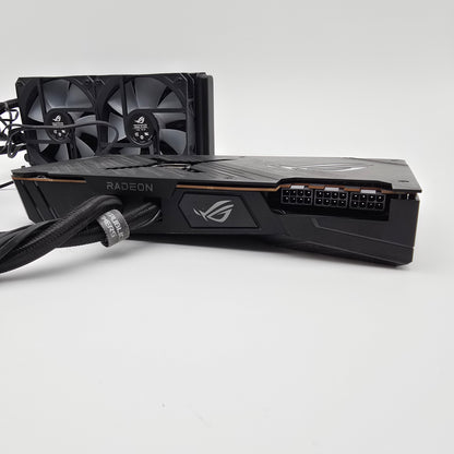 RX 6900 XT ASUS ROG STRIX LC 16GB Watercooled, AMD Radeon Gaming Graphics Card GPU