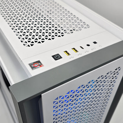 RX 6900 XT, Ryzen 9 5950X, 32GB RAM, 1TB NVMe, Custom Liquid Cooled Corsair White Gaming PC