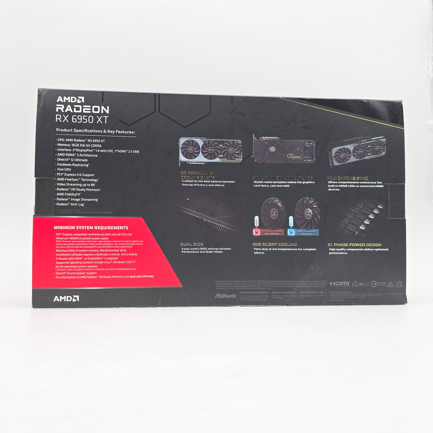 RX 6950 XT ASRock OC Formula 16GB, AMD Gaming Graphics Card GPU