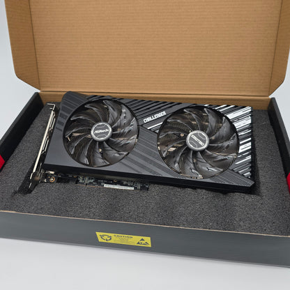 RX 7600 XT ASRock Challenger OC 16GB, AMD Radeon Gaming Graphics Card GPU