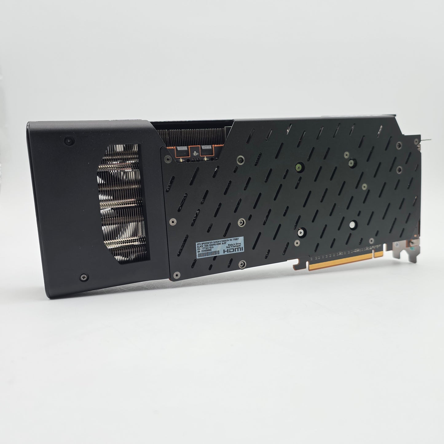 RX 7700 XT XFX Speedster QICK316 Black 12GB, AMD Radeon Gaming Graphics Card GPU