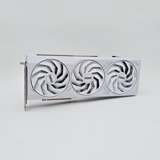 RX 7800 XT Sapphire Pure White 16GB, AMD Radeon Gaming Graphics Card GPU, 7800XT