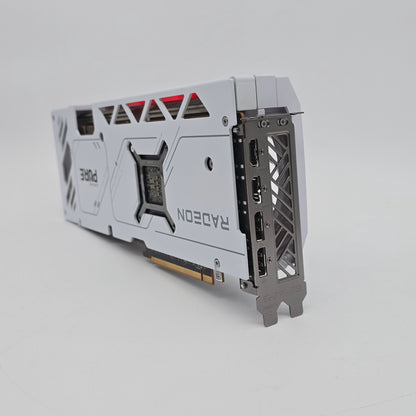 RX 7800 XT Sapphire Pure White 16GB, AMD Radeon Gaming Graphics Card GPU, 7800XT