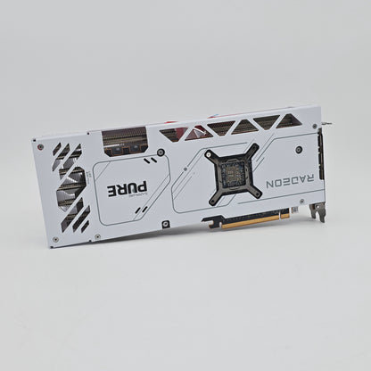 RX 7800 XT Sapphire Pure White 16GB, AMD Radeon Gaming Graphics Card GPU, 7800XT