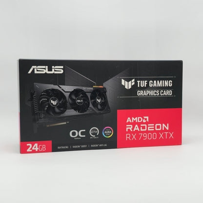 RX 7900 XTX ASUS TUF OC 24GB, AMD Radeon Gaming Graphics Card GPU