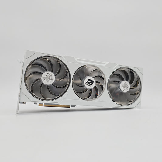 RX 7900XTX PowerColor Hellhound Spectral White Edition 24GB, AMD Radeon Gaming Graphics Card GPU