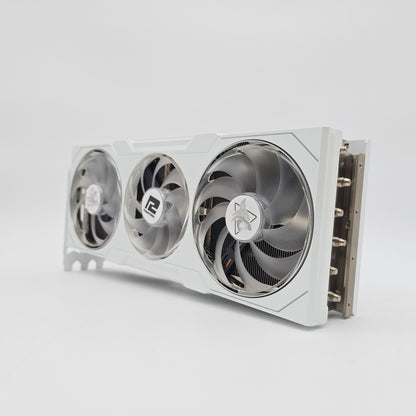 RX 7900XTX PowerColor Hellhound Spectral White Edition 24GB, AMD Radeon Gaming Graphics Card GPU