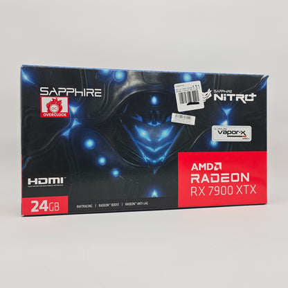 RX 7900 XTX Sapphire Nitro+ 24GB, AMD Radeon Gaming Graphics Card GPU, 7900XTX