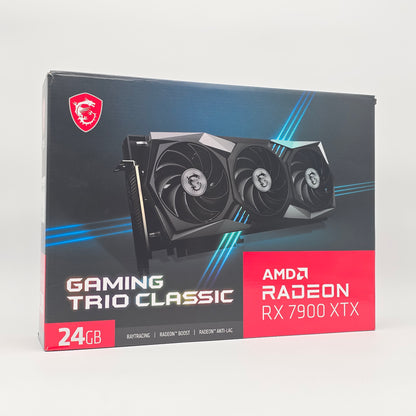 RX 7900XTX MSI Gaming Trio Classic 24GB, AMD Radeon Gaming Graphics Card GPU