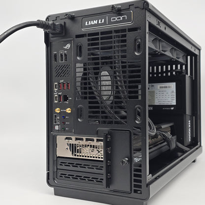 RX 9070 XT, Ryzen 7 7800X3D, 32GB DDR5, 2TB NVMe, Custom Mini-ITX Liquid Cooled Gaming PC