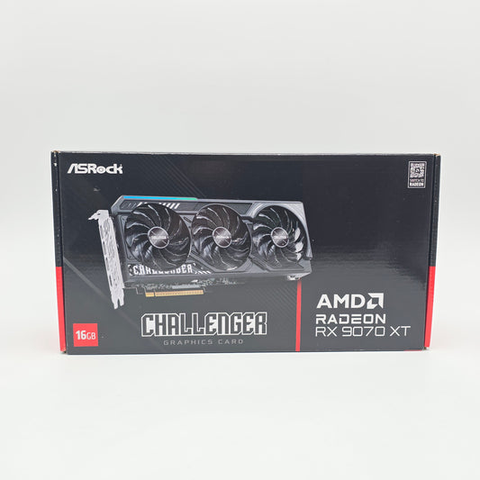 RX 9070 XT ASRock Challenger 16GB, AMD Radeon Gaming Graphics Card GPU