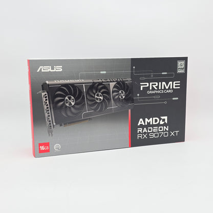 RX 9070 XT ASUS Prime OC 16GB, AMD Radeon Gaming Graphics Card GPU, 9070XT