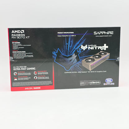 RX 9070 XT Sapphire Nitro+ 16GB, AMD Radeon Gaming Graphics Card GPU