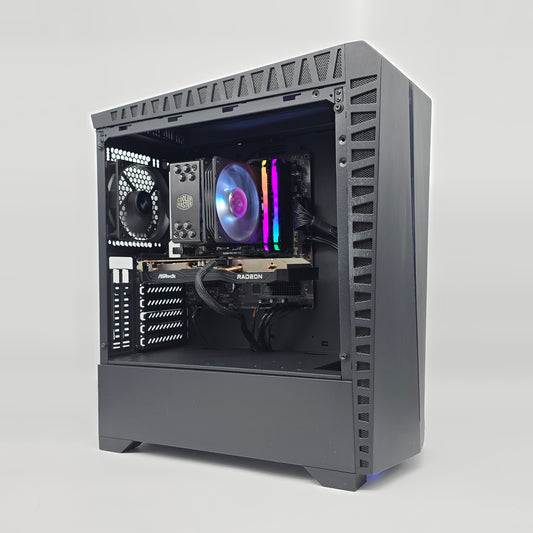 Ryzen 7 2700X, RX 6600, 1TB NVMe, 32GB DDR4, Custom Pre-Owned Gaming PC
