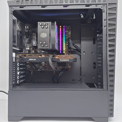 Ryzen 7 2700X, RX 6600, 1TB NVMe, 32GB DDR4, Custom Pre-Owned Gaming PC