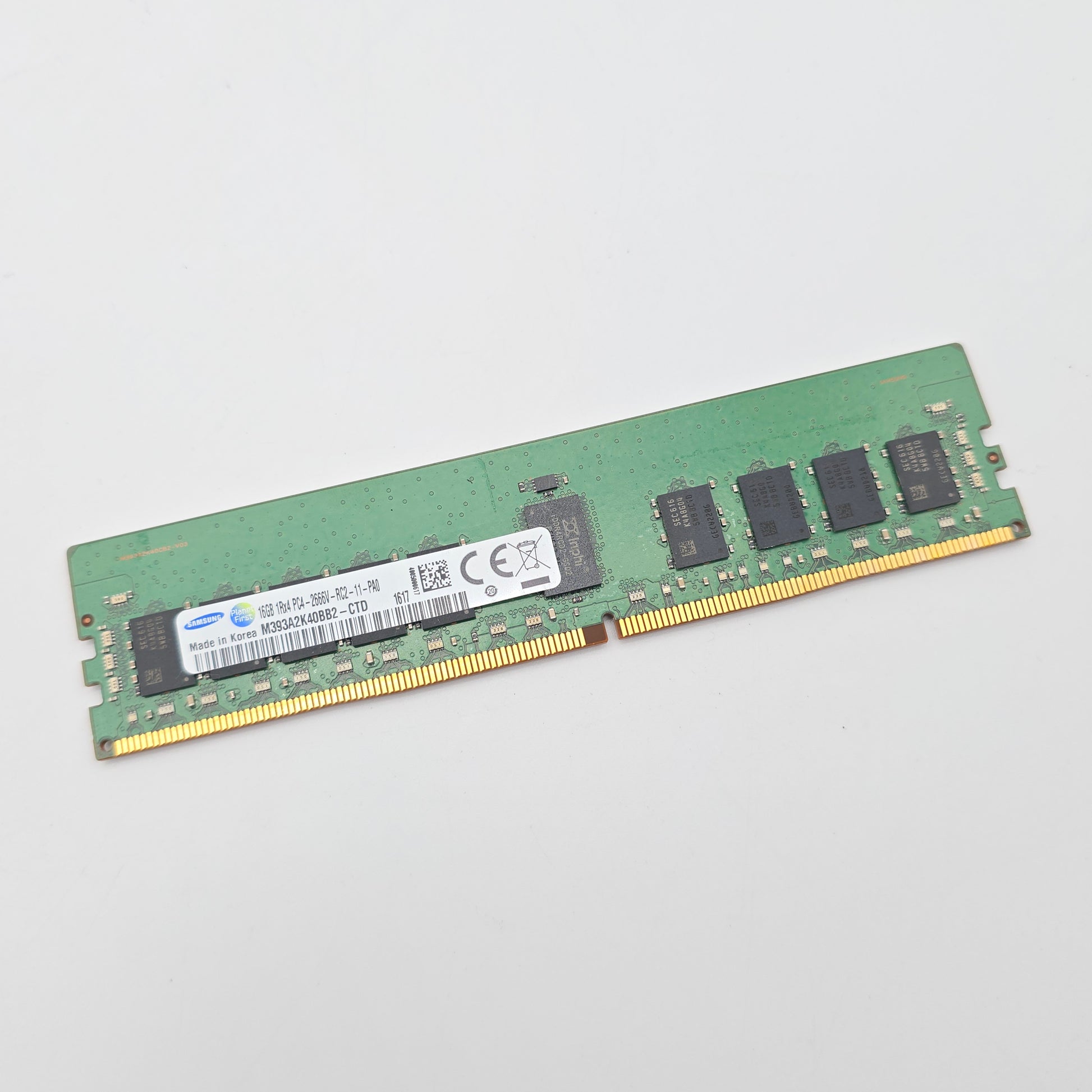 Samsung 16GB DDR4, 2666MHz, RDIMM Server Workstation Memory RAM