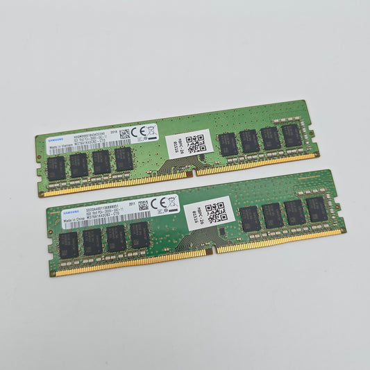 Samsung 16GB DDR4, 2666MHz, UDIMM Server Workstation Memory RAM (2x8GB)