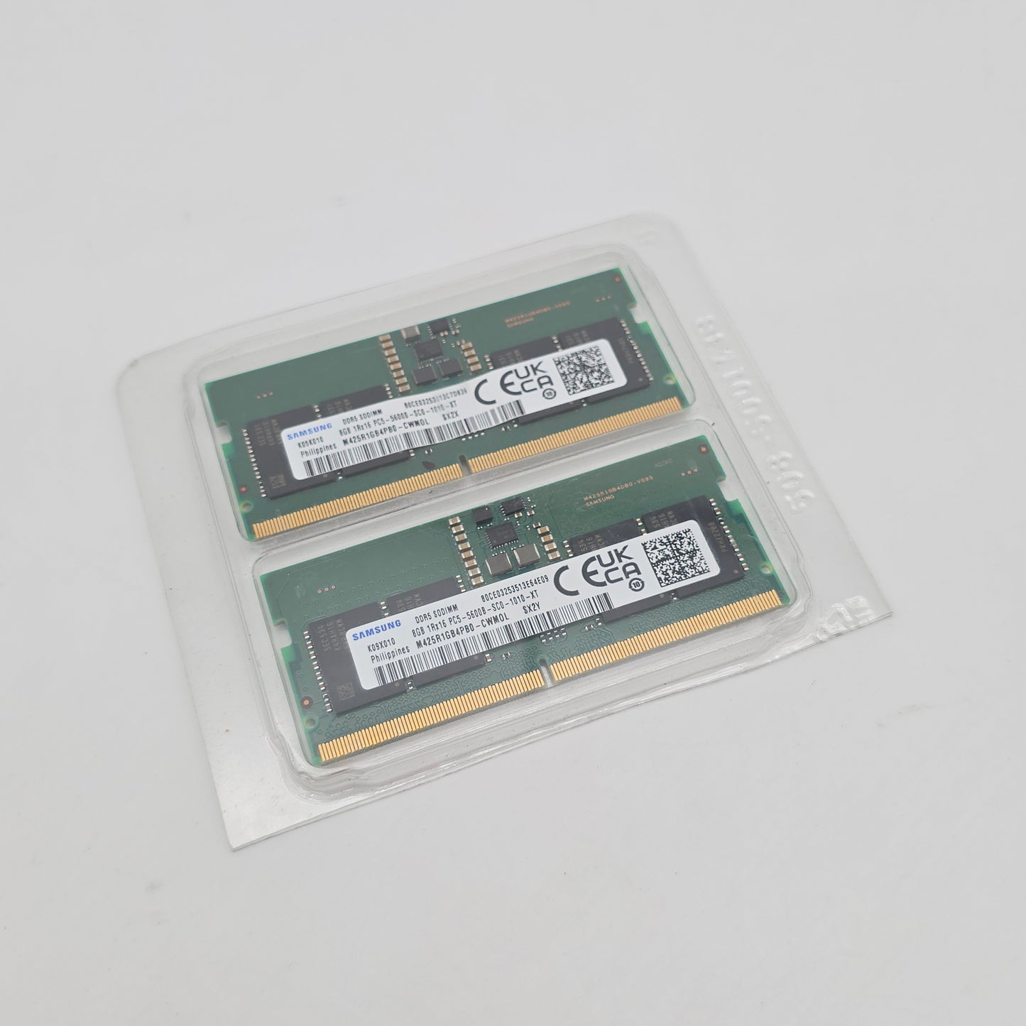 Samsung 16GB DDR5, 5600MHz, SODIMM Laptop Memory RAM (2x8GB)